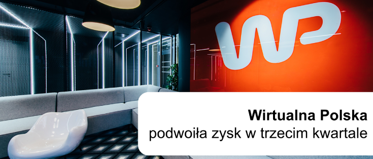 Wirtualna Polska podwoiła zysk w trzecim kwartale